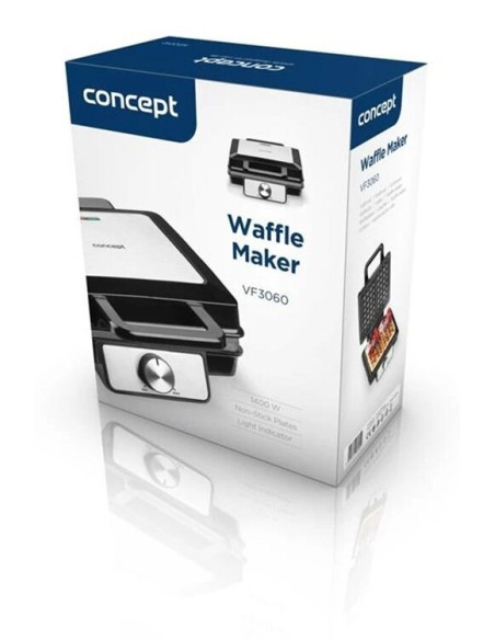 Gofrownica 1400W 2,4 Vf3060 Concept