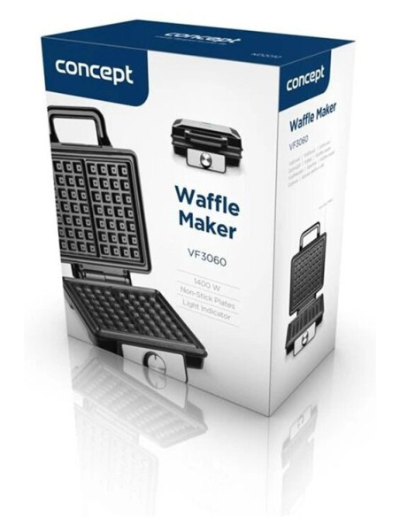 Gofrownica 1400W 2,4 Vf3060 Concept