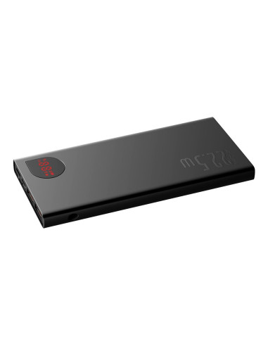 Baseus Adaman Metal Powerbank Z Szybkim Ładowaniem 10000Mah 22.5W (Overseas Edition 2021) Czarny
