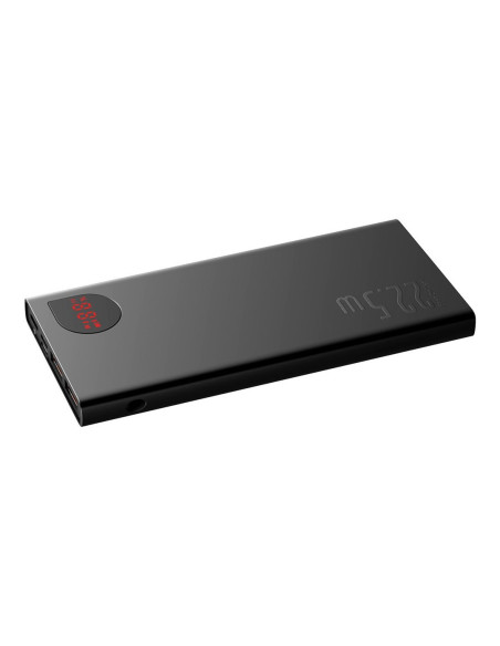 Baseus Adaman Metal Powerbank Z Szybkim Ładowaniem 10000Mah 22.5W (Overseas Edition 2021) Czarny
