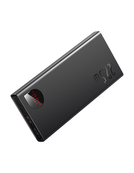 Baseus Adaman Metal Powerbank Z Szybkim Ładowaniem 10000Mah 22.5W (Overseas Edition 2021) Czarny