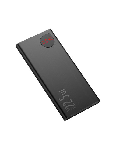 Baseus Adaman Metal Powerbank Z Szybkim Ładowaniem 10000Mah 22.5W (Overseas Edition 2021) Czarny