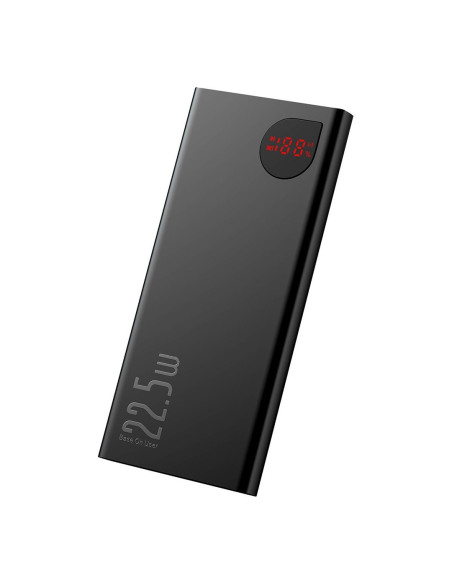 Baseus Adaman Metal Powerbank Z Szybkim Ładowaniem 10000Mah 22.5W (Overseas Edition 2021) Czarny