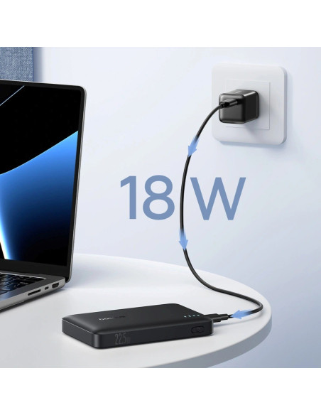 Powerbank Baseus Enerfill Fp21 10000Mah 22.5W Usb-A - Usb-C - Czarny