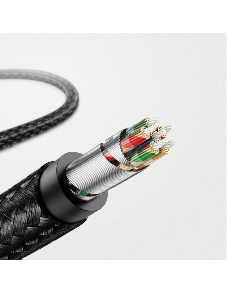 Ugreen  Kabel Przewód Audio Aux Mfi Lightning - 3,5 Mm Mini Jack 1 M Szary