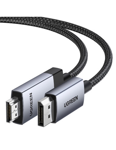Ugreen Kabel Display Port Do Hdmi  Dp119 4K, 1M, Jednokierunkowy