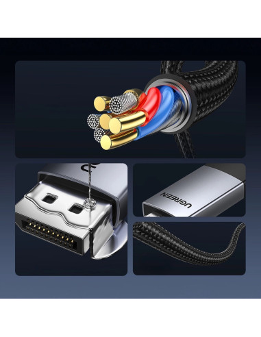 Ugreen Kabel Display Port Do Hdmi  Dp119 4K, 1M, Jednokierunkowy