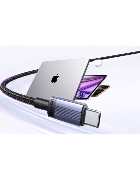 Kabel Ugreen Usb-C Do Usb-C Pd 100W 5A 3M - Czarny