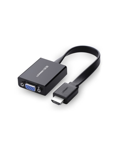 Ugreen Adapter  Hdmi Do Vga Mm103 25Cm Czarny