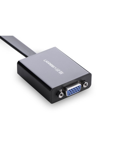 Ugreen Adapter  Hdmi Do Vga Mm103 25Cm Czarny
