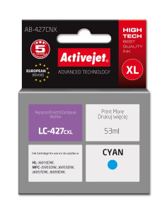 Activejet Ab-427Cnx Tusz (Zamiennik Brother Lc-427Cxl  Supreme  53 Ml  Niebieski)
