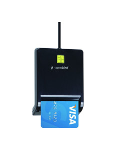 Gembird Uniwersalny Czytnik Kart Smart Card Usb, Czarny