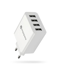 Everactive Ładowarka Sieciowa 4Xusb 5A - Biała Sc-400