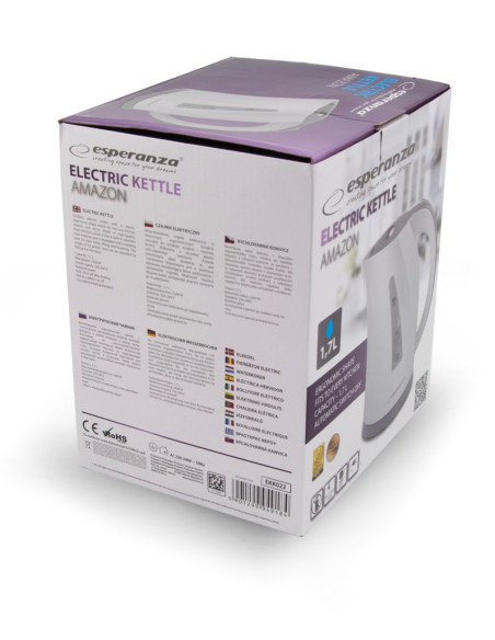 Esperanza Czajnik Elektryczny Amazon 1.7 L Ekk022