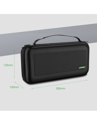 Ugreen  Etui Pudełko Na Nintendo Switch I Akcesoria S 26,5 X 10 X 13,5 Cm Czarny (50275 Lp145)