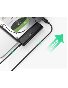 Ugreen Adapter  Usb-C 3.0 Do Dysku Sata 2.5 50Cm Srebrny Av144 2