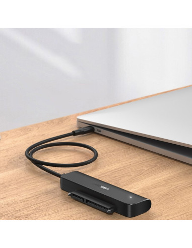 Ugreen Adapter  Usb-C 3.0 Do Dysku Sata 2.5 50Cm Srebrny Av144