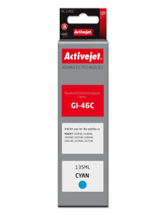 Activejet Ac-G46C Buteleczka Z Tuszem Z Atramentem (Zamiennik Canon Gi-46C  Supreme  135 Ml  Niebieski)