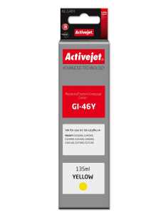 Activejet Ac-G46Y Buteleczka Z Tuszem Z Atramentem (Zamiennik Canon Gi-46Y  Supreme  135 Ml  Żółty)