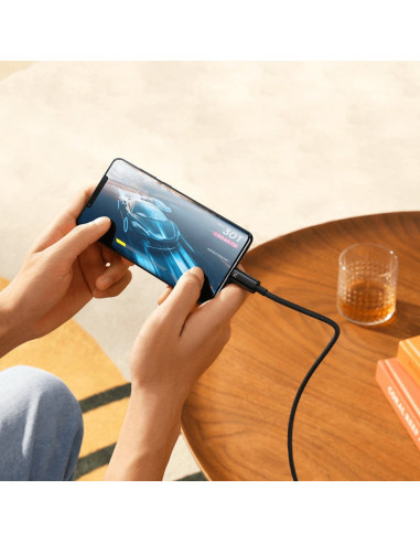Kabel Baseus Cawj040101 Usb-C - Usb-C 240W 480Mb/S 2M - Czarno-Szary