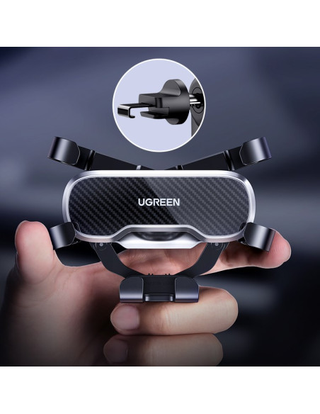 Ugreen Uchwyt Samochodowy  Do Kratki Lp228 Czarny