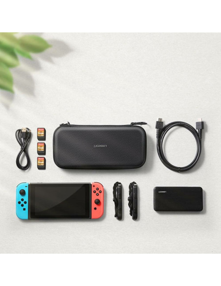 Ugreen  Etui Pudełko Na Nintendo Switch I Akcesoria 26 Cm X 12 Cm X 4 Cm Czarny