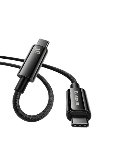 Kabel Baseus Cawj040001 Usb-C - Usb-C 240W 480Mb/S 1M - Czarny