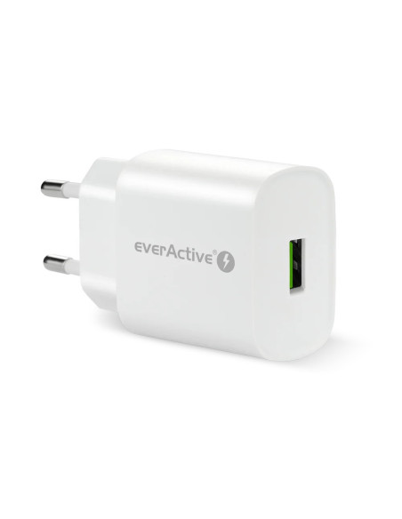 Everactive Ładowarka Sieciowa Gan 1 X Usb--C Quick Charge 3.0 18W Czarna Sc-250Q