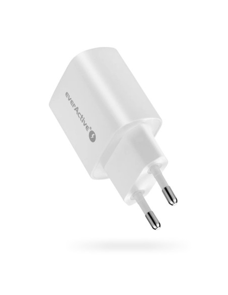 Everactive Ładowarka Sieciowa Gan 1 X Usb--C Quick Charge 3.0 18W Czarna Sc-250Q