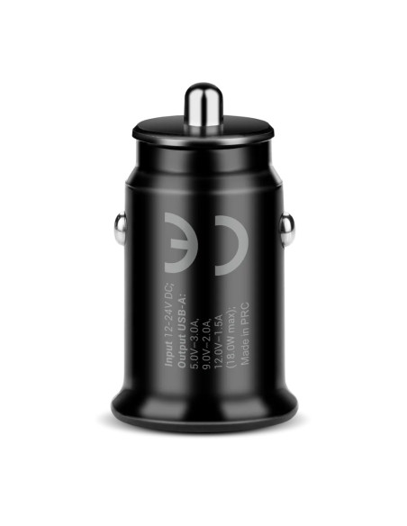 Everactive Ładowarka Samochodowa 1 X Usb Czarna + Kabel Cc-15Qc