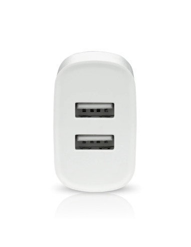 Everactive Ładowarka Sieciowa 2Xusb 2,4A Biała Sc-220