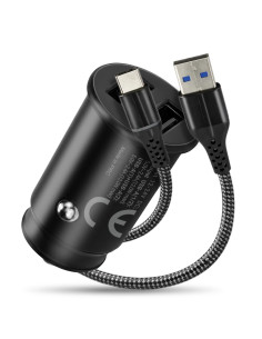 Everactive Ładowarka Samochodowa 2 X Usb Czarna + Kabel Cc-25C