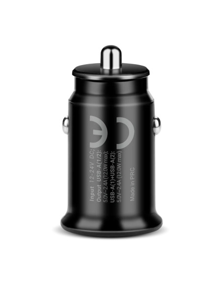Everactive Ładowarka Samochodowa 2 X Usb Czarna + Kabel Cc-25C