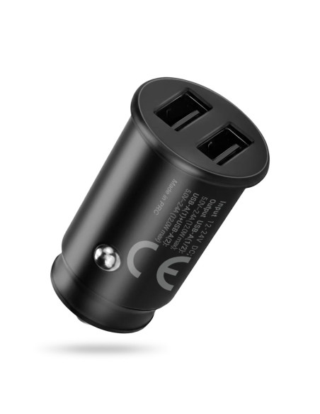 Everactive Ładowarka Samochodowa 2 X Usb Czarna + Kabel Cc-25C
