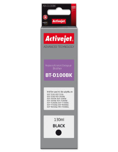 Activejet Ab-D100Bk Buteleczka Z Tuszem Z Atramentem (Zamiennik Brother Bt-D100Bk  Supreme  130 Ml  Czarny)