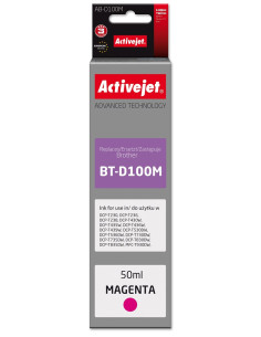 Activejet Ab-D100M Buteleczka Z Tuszem Z Atramentem (Zamiennik Brother Bt-D100M  Supreme  50 Ml  Czerwony)
