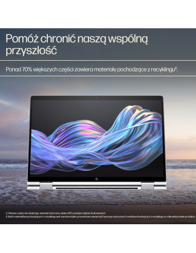 Hp Elitebook X Flip G1I Next Gen Ai Copilot+ Pc Intel Core Ultra 7 258V Hybryda (2W1) 35,6 Cm (14") Ekran Dotykowy 2.5K 32 Gb Lp