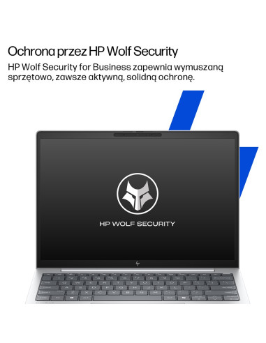 Hp Elitebook 8 G1I Ai Intel Core Ultra 5 225U Laptop 35,6 Cm (14") Wuxga 16 Gb Ddr5-Sdram 512 Gb Ssd Wi-Fi 6E (802.11Ax) Windows