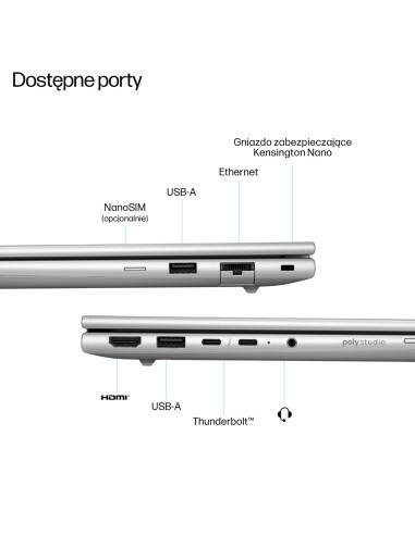 Hp Elitebook 6 G1I Ai Pc Intel Core Ultra 7 265U Laptop 35,6 Cm (14") Wuxga 24 Gb Ddr5-Sdram 512 Gb Ssd Wi-Fi 6E (802.11Ax) Wind