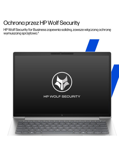 Hp Elitebook 6 G1I Ai Pc Intel Core Ultra 7 265U Laptop 35,6 Cm (14") Wuxga 24 Gb Ddr5-Sdram 512 Gb Ssd Wi-Fi 6E (802.11Ax) Wind