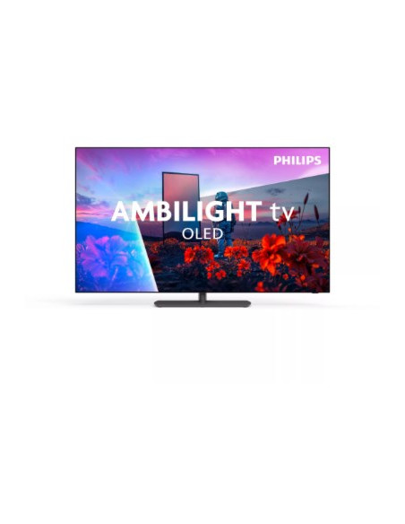 Philips Ambilight 42Oled811/12 Telewizor 106,7 Cm (42") 4K Ultra Hd Smart Tv Wi-Fi Szary