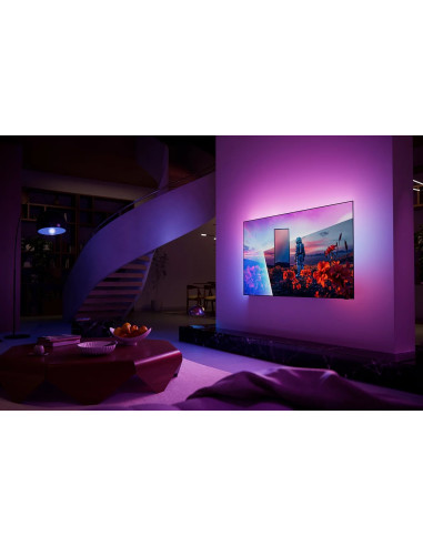 Philips Ambilight 42Oled811/12 Telewizor 106,7 Cm (42") 4K Ultra Hd Smart Tv Wi-Fi Szary