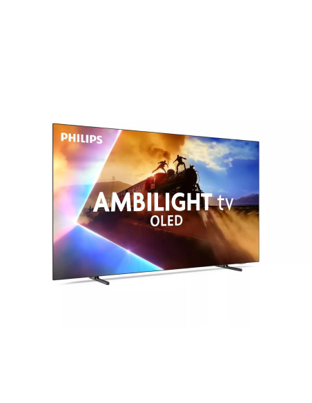 Philips Ambilight 55Oled801/12 Telewizor 139,7 Cm (55") 4K Ultra Hd Smart Tv Wi-Fi Czarny