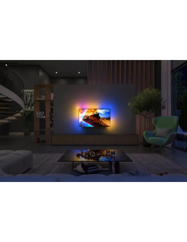 Philips Ambilight 55Oled801/12 Telewizor 139,7 Cm (55") 4K Ultra Hd Smart Tv Wi-Fi Czarny