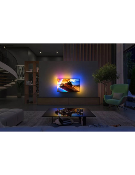 Philips Ambilight 55Oled801/12 Telewizor 139,7 Cm (55") 4K Ultra Hd Smart Tv Wi-Fi Czarny