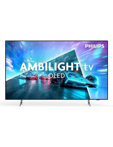 Philips 55Oled761/12 Telewizor 139,7 Cm (55") 4K Ultra Hd Smart Tv Wi-Fi Metaliczny