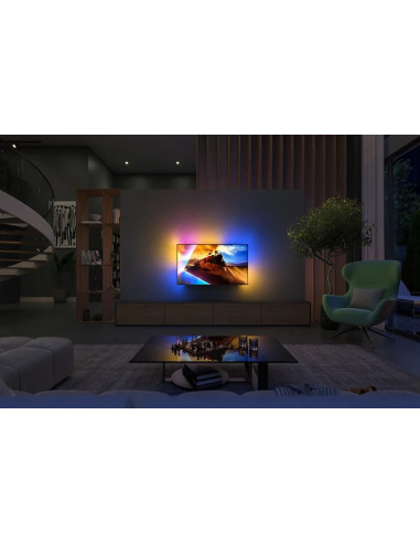 Philips 55Oled761/12 Telewizor 139,7 Cm (55") 4K Ultra Hd Smart Tv Wi-Fi Metaliczny