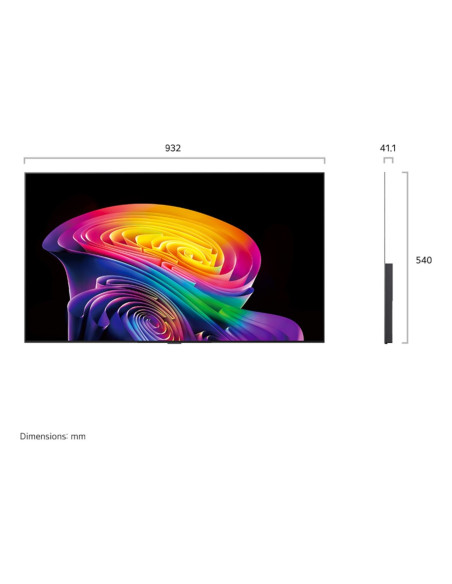 Lg Oled Evo Ai Oled42C61La Telewizor 106,7 Cm (42") 4K Ultra Hd Smart Tv Wi-Fi Czarny