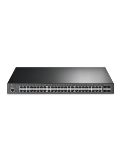 Tp-Link Jetstream Tl-Sg3452Xp Przełącznik Sieciowy Zarządzany L2+ Gigabit Ethernet (10/100/1000) Obsługa Poe 1U Czarny 2
