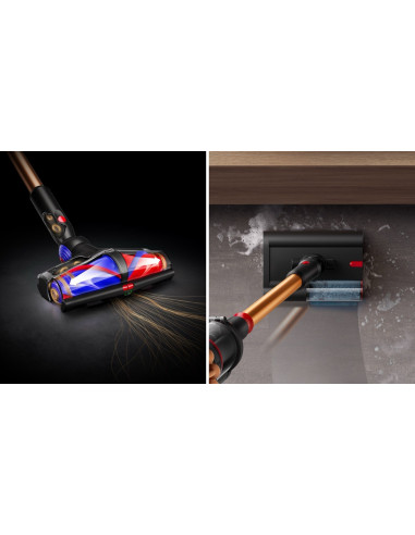 Dyson V16 Piston Animal Submarine Odkurzacz Stojący 2 W 1 Bateria Suchy Hepa Bez Worka 900 W Czarny, Miedziany
